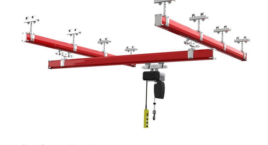 WH double girder suspension light crane